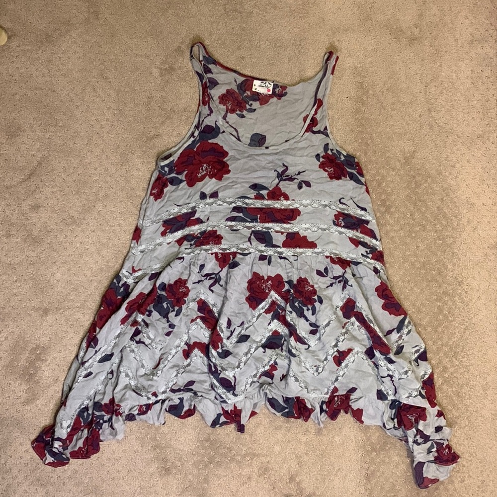 Free People Lace Trapeze Slip Dress